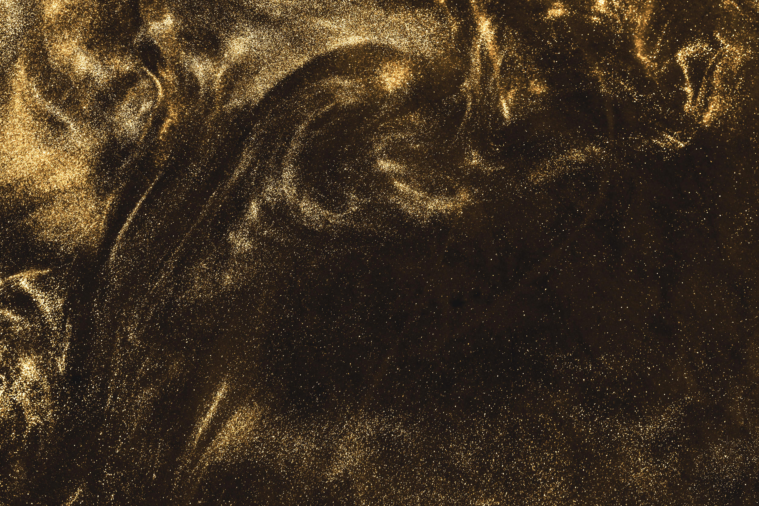 black and gold festive shimmering dust background